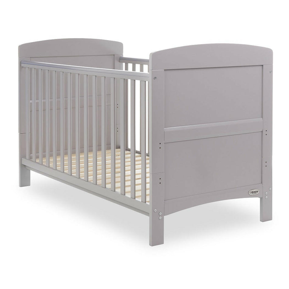 Obaby Grace Cot Bed (Warm Grey)