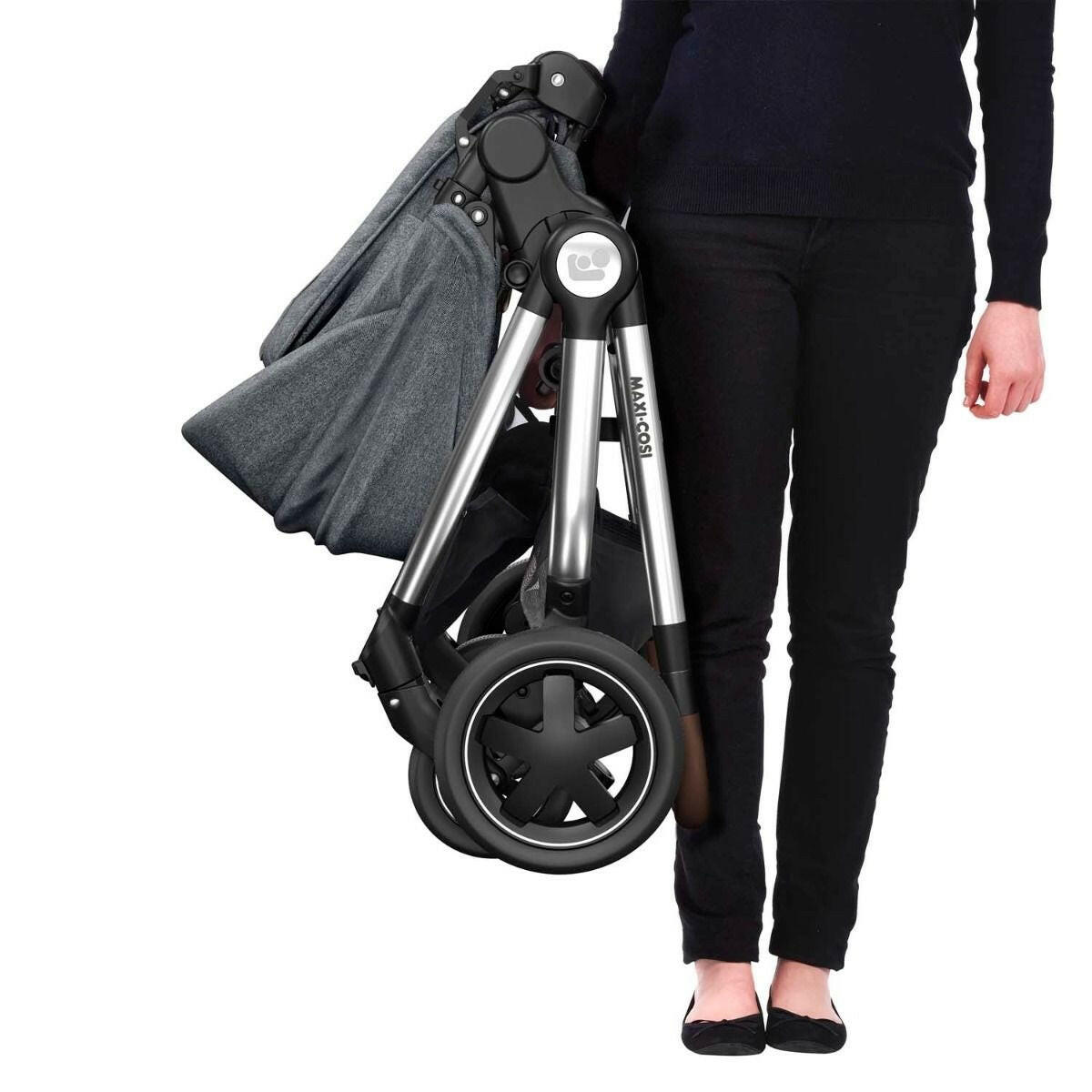 maxi cosi adora Maxi-Cosi Adorra Luxe Bundle (Twillic Grey) with Pebble 360 and Base