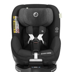 Maxi-Cosi Mica Pro Eco i-Size Car Seat (Authentic Black) - showing the car seat without its baby hugg inlay