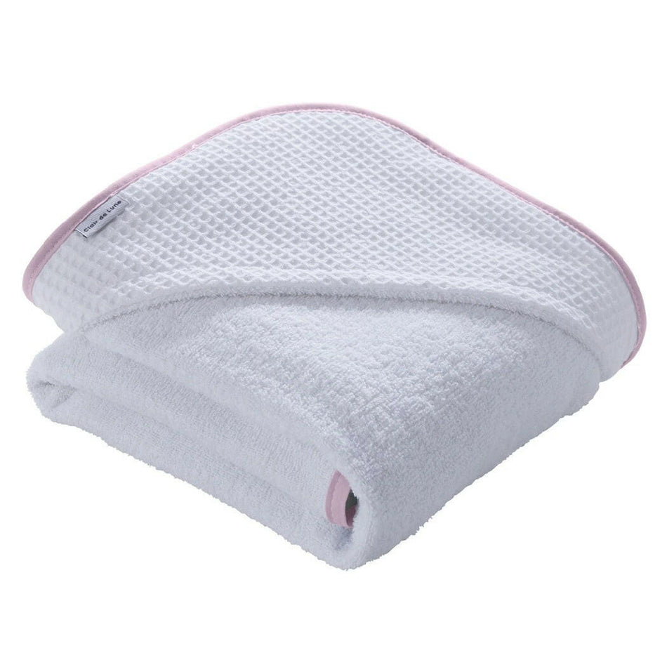 Clair de Lune Over The Moon Hooded Towel Pink