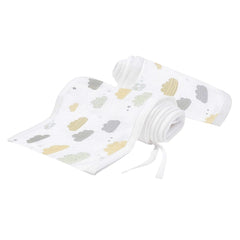 Breathable Baby Mesh Liner - 4 Sided (On Cloub Nine) - showing the liners rolled up