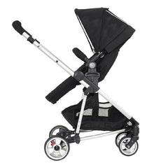 MyChild Floe Convertible Stroller (Silver Star) - side view, shown here as the pushchair in parent-facing mode