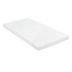 Obaby Grace Cot Bed (White) with Foam Mattress - showing the foam mattress