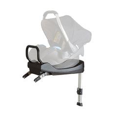 Hauck Comfort Fix IsoFix Base (Black) - quarter view, shown with Comfort Fix car seat in position (car seat is not included)