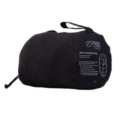 Mountain Buggy Luxury Down Sleeping Bag (Black) - showing the included storage bag