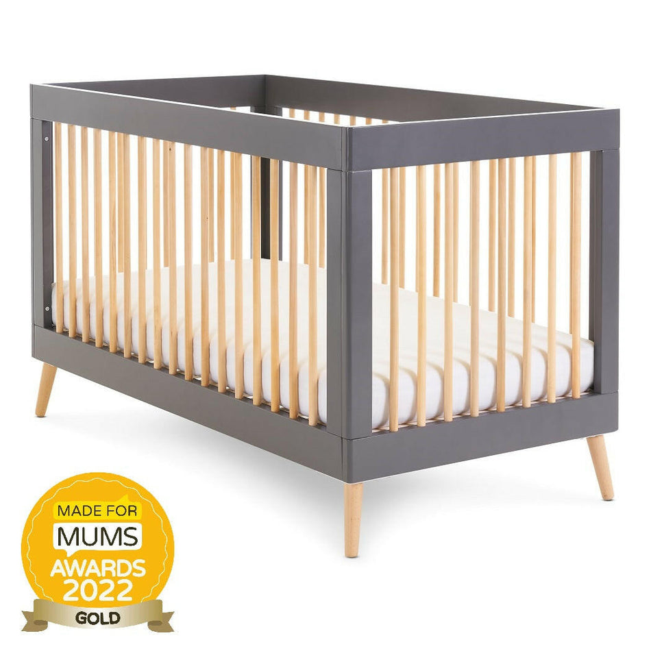 Obaby Maya Cot Bed Slate with Natural