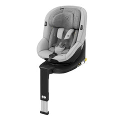 Maxi-Cosi Mica Pro Eco i-Size Car Seat (Authentic Grey) - showing the seat in forward-facing mode with its support bar