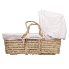 Obaby Hello Little One Moses Basket (Pink)