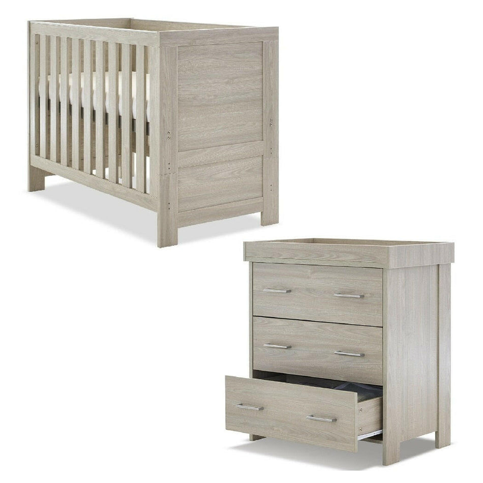 Obaby Nika 2 Piece Room Set Grey Wash