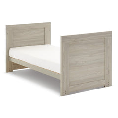 Obaby Nika 2 Piece Room Set (Grey Wash) - shown here as the junior bed (mattress not included, available separately)