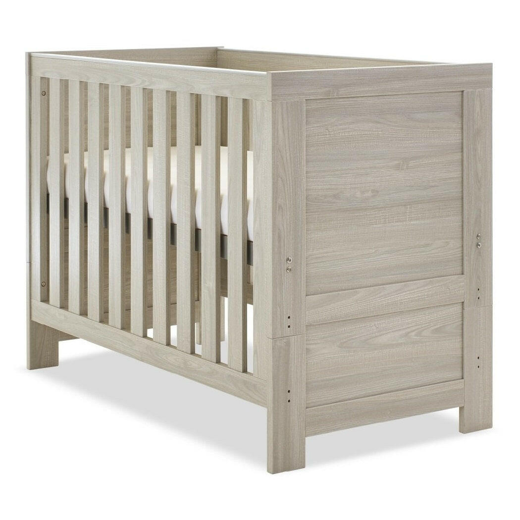 Obaby Nika Cot Bed Grey Wash