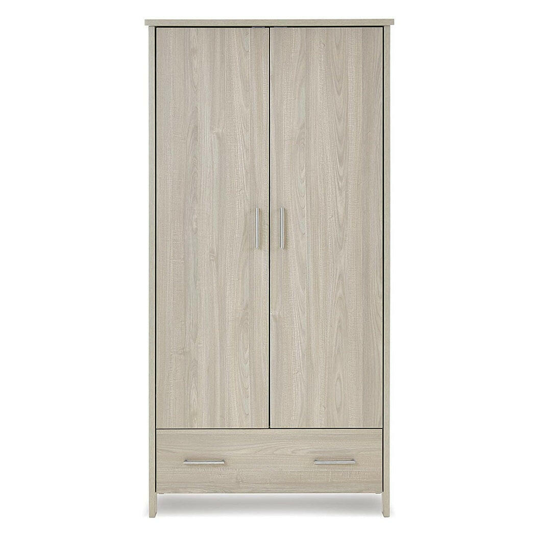 Obaby Nika 3 Piece Room Set (Grey Wash) - showing the double wardrobe