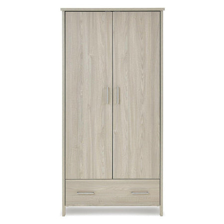 Obaby Nika 3 Piece Room Set (Grey Wash) - showing the double wardrobe