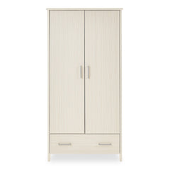 Obaby Nika 3 Piece Room Set (Oatmeal) - showing the double wardrobe