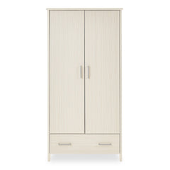 Obaby Nika 3 Piece Room Set (Oatmeal) - showing the double wardrobe