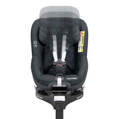 Maxi-Cosi Pearl 360 (Authentic Graphite) - showing the seat in forward-facing position and showing the headrest`s adjustability (base not included, available separately)