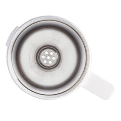 BEABA Pasta/Rice Cooker Insert -  Fits Babycook® Neo (White) - showing the insert basket from above