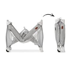 Hauck Sleep'n'Play Centre (Stars) - showing the centre folding for travel or storage