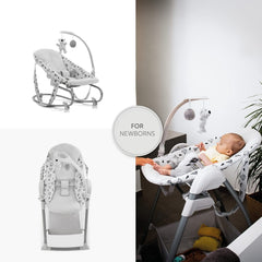 Hauck Sit 'n' Relax 3in1 Highchair Nordic Grey