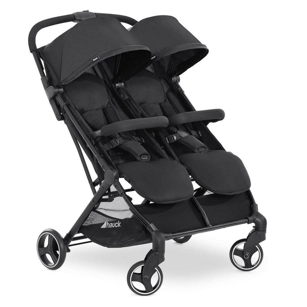 hauck stroller black Hauck Swift X Duo Double Pushchair (Black)