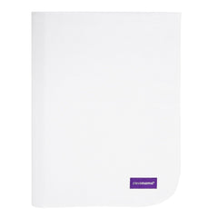 ClevaMama Tencel Toilet Training Sleep Mat (White) - front view