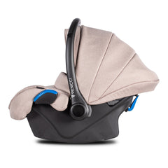 Venicci Tinum 2.0 Travel System 3-in-1 (Sabbia) - showing the included matching car seat