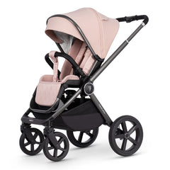 Venicci Upline Travel System 3-in-1 (Misty Rose) - showing the pushchair in forward-facing mode