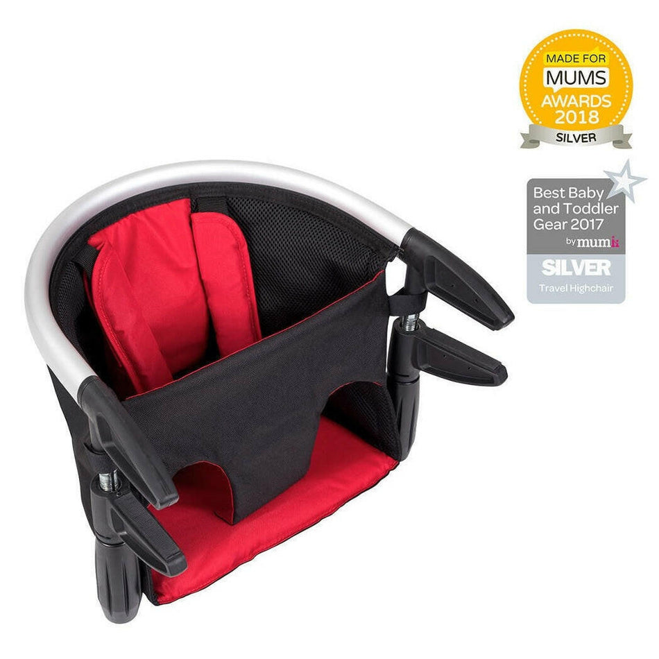 Phil & Teds Lobster v2 Portable High Chair (Red)