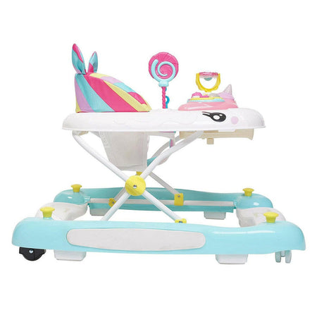 MyChild Baby Unicorn Walker Rocker (Rainbow) - side view