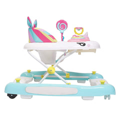 MyChild Baby Unicorn Walker Rocker (Rainbow) - side view